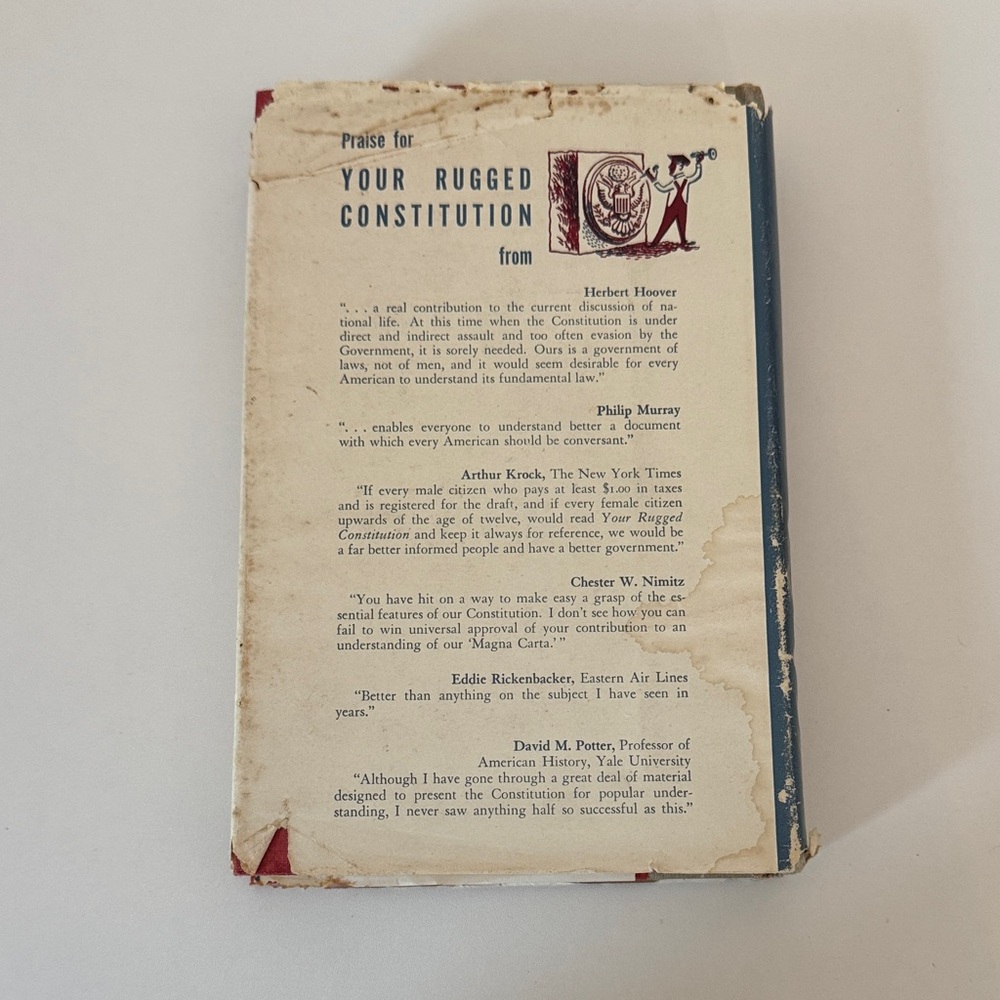Your Rugged Constitution Book - Picture 2 of 5